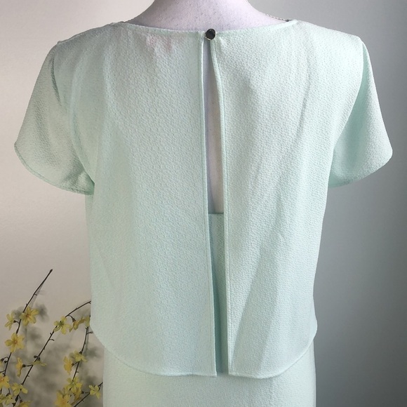 Ted Baker mint green Pannsie layered dress - Picture 4 of 7